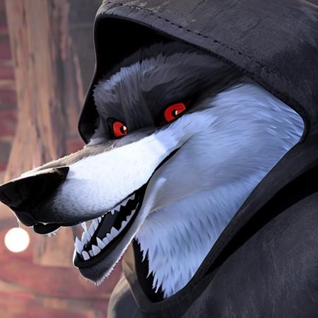 00037-687217615-3139-wolf, anthropomorphic, character, stands in the middle of the room, scythe in the paw, close up.png